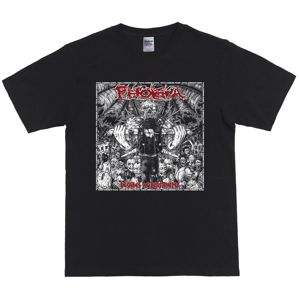 KAOS BAND PHOBIA TSHIRT VINTAGE Merchandise by RughSide