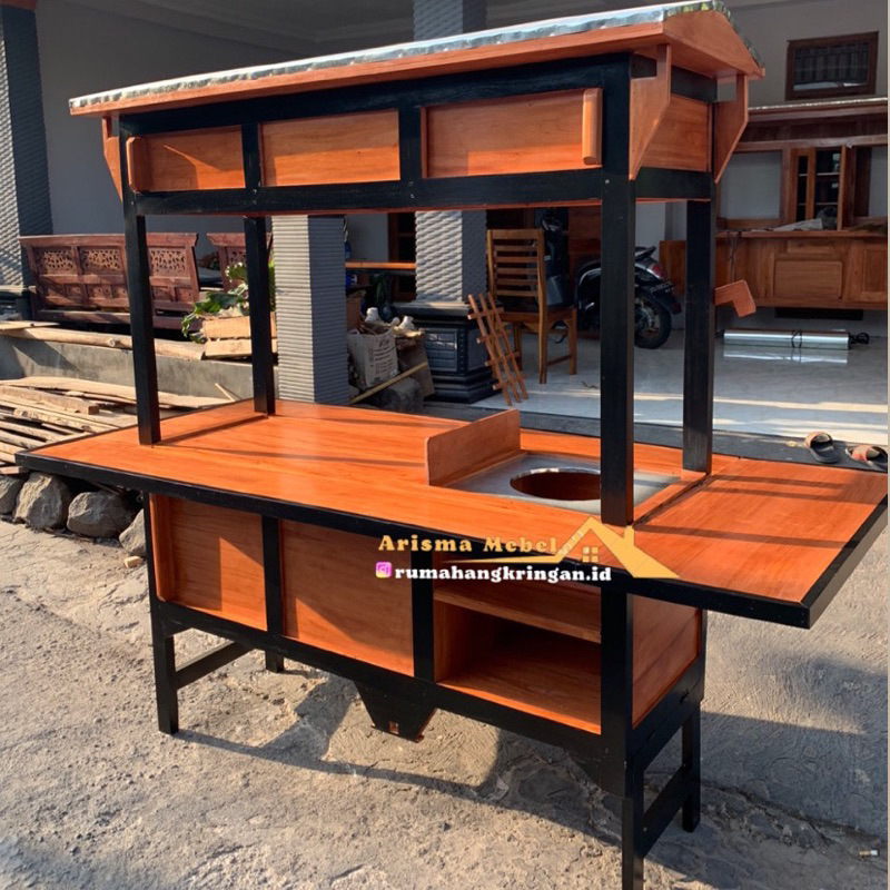 Gerobak Angkringan, gerobak angkringan murah, gerobak angkringan komplit, gerobak angkringan kekinia