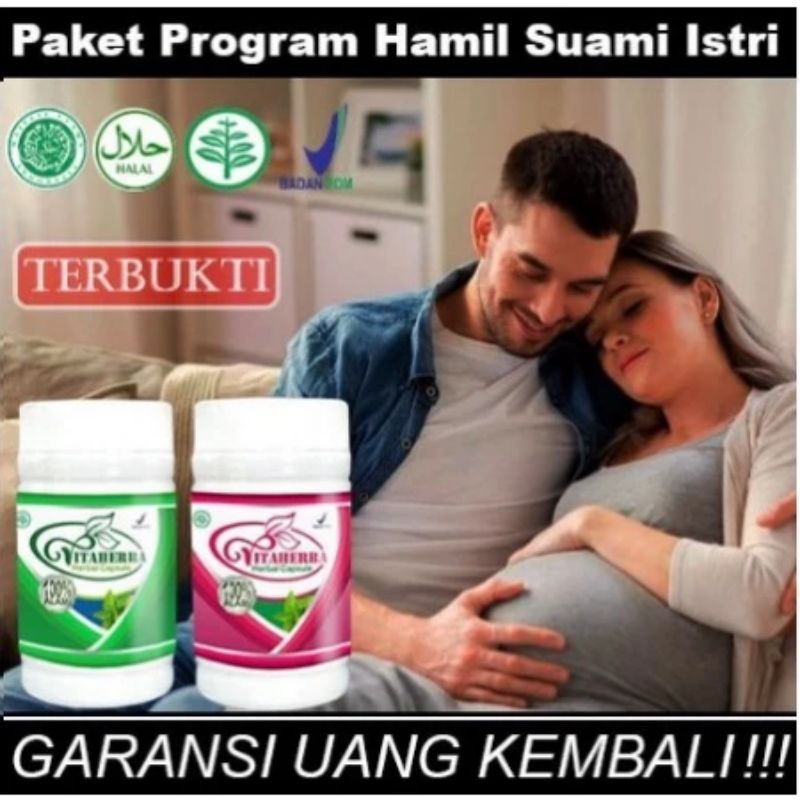 TERLARIS  PAKET PROMIL VITAHERBA OBAT HERBAL ALAMI 100% MEMBANTU MENINGKATKAN KESUBURAN KANDUNGAN WA