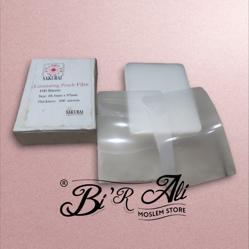 

Sakurai Laminating Plastik Untuk KTP