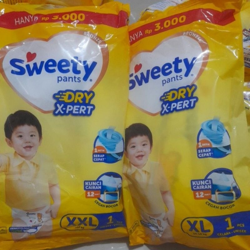 SWEETY (XL - XXL ) Renceng isi 6 Sachet