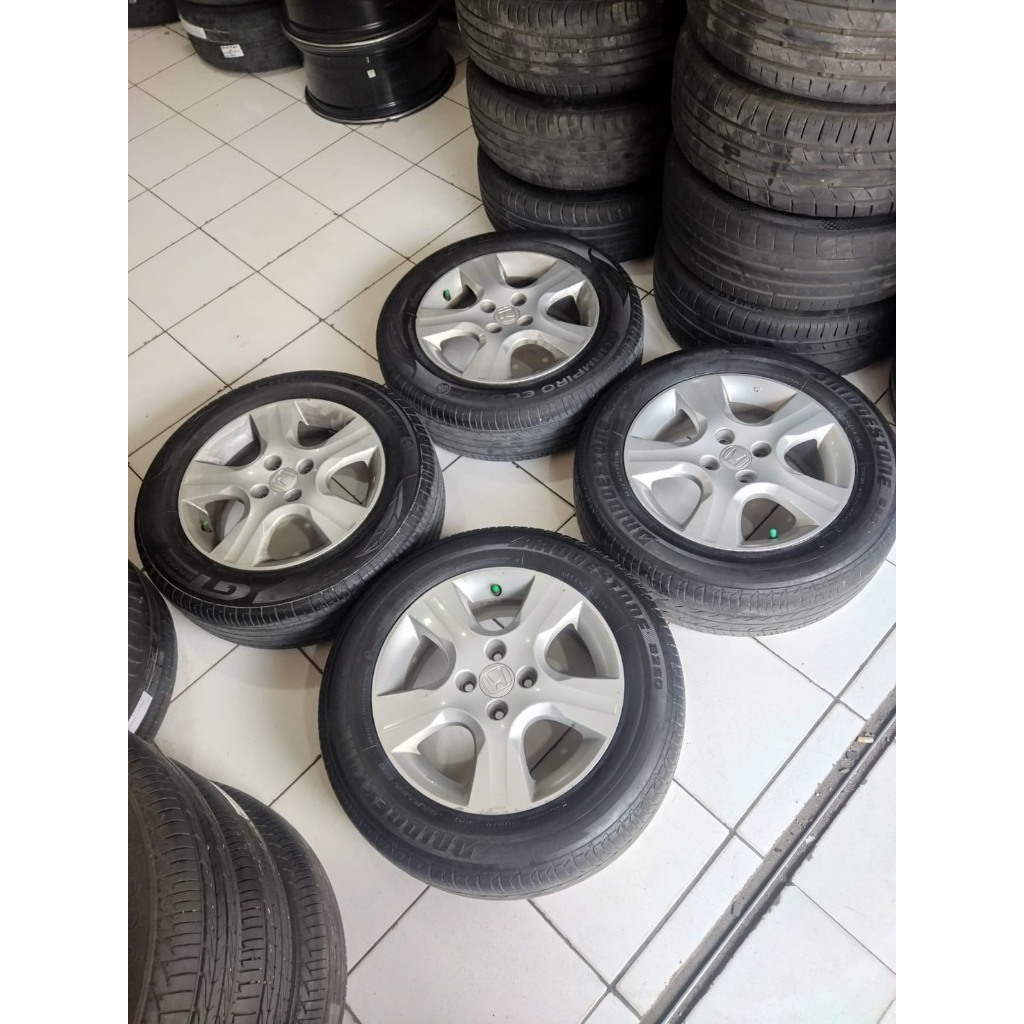 velg mobil second JAZZ ring 15 hole 4x100 untuk mobilio city calya