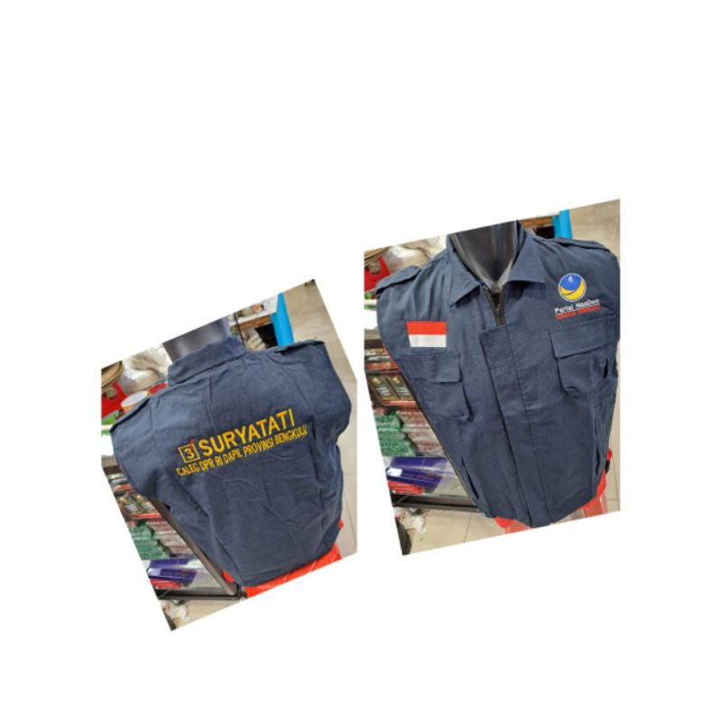 rompi caleg nasdem#rompi baru partai nasdem