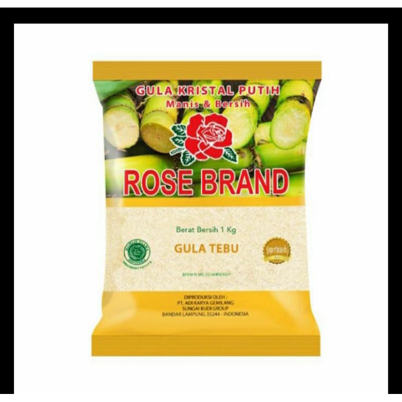 

Gula pasir rose brand 1kg