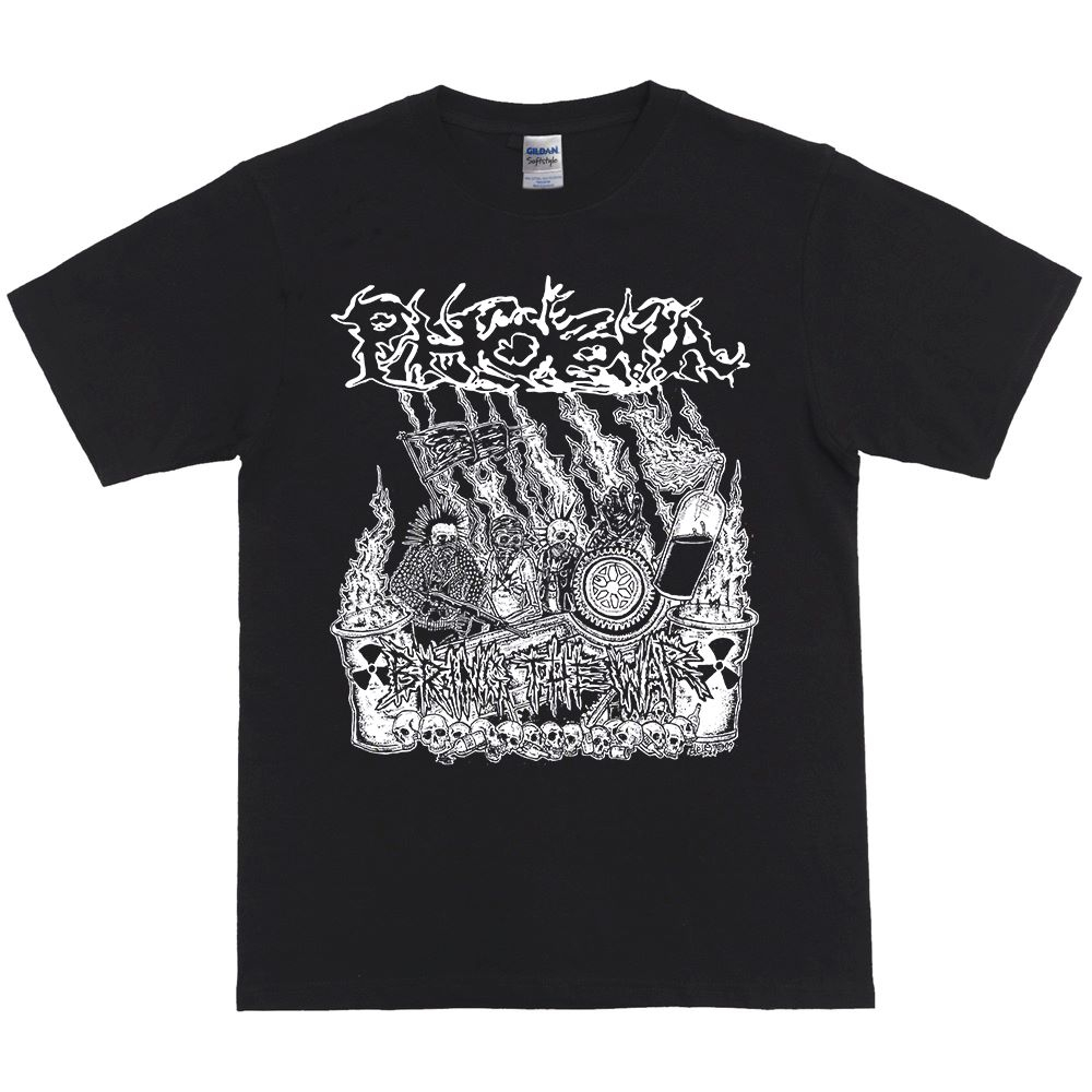 KAOS BAND PHOBIA"BRING THE WAR' TSHIRT VINTAGE Merchandise by RughSide