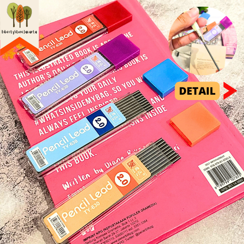 

Isi Pensil Cetek Ukuran 2mm TY-630 Refill Pencil Alat Tulis Kantor Sekolah Stationery Office School