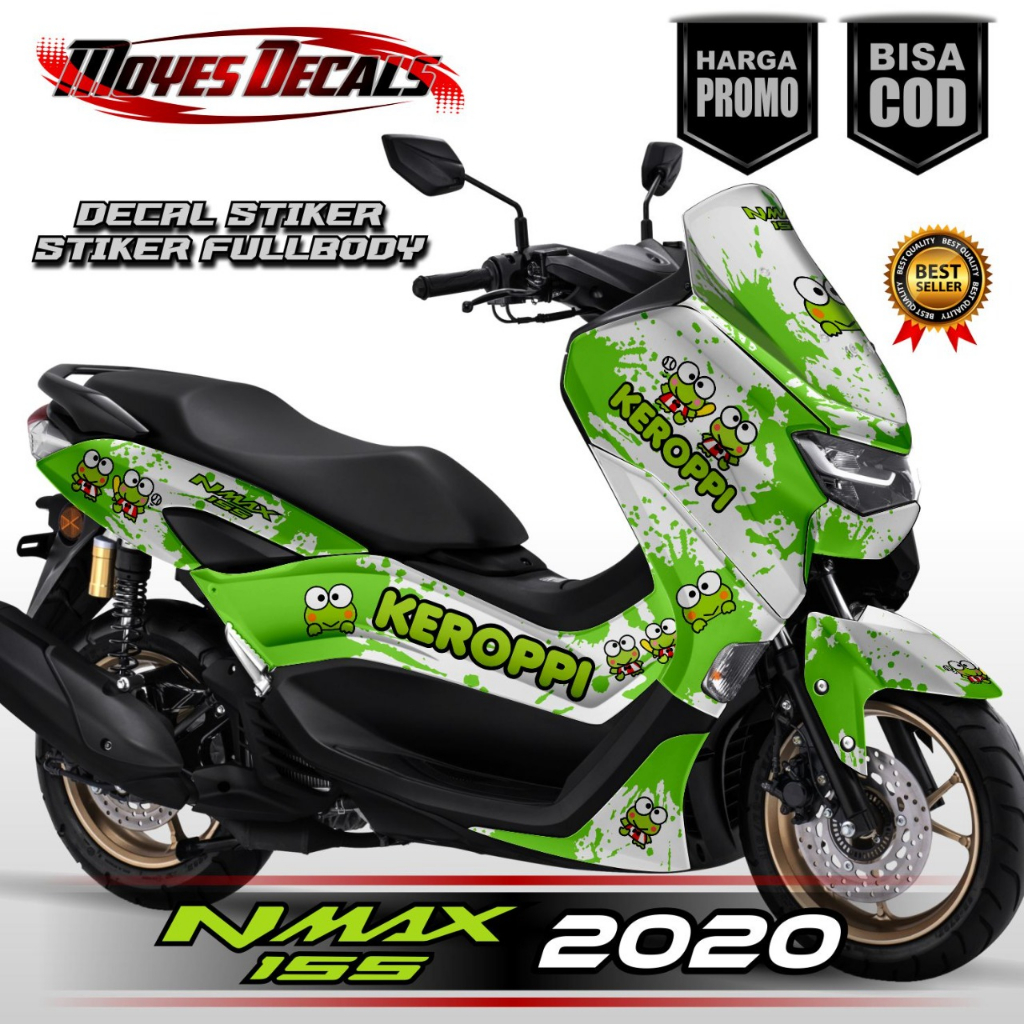 Decal Nmax New 155 Stiker Fullbody Skotlite Variasi Motif Kartun keropi