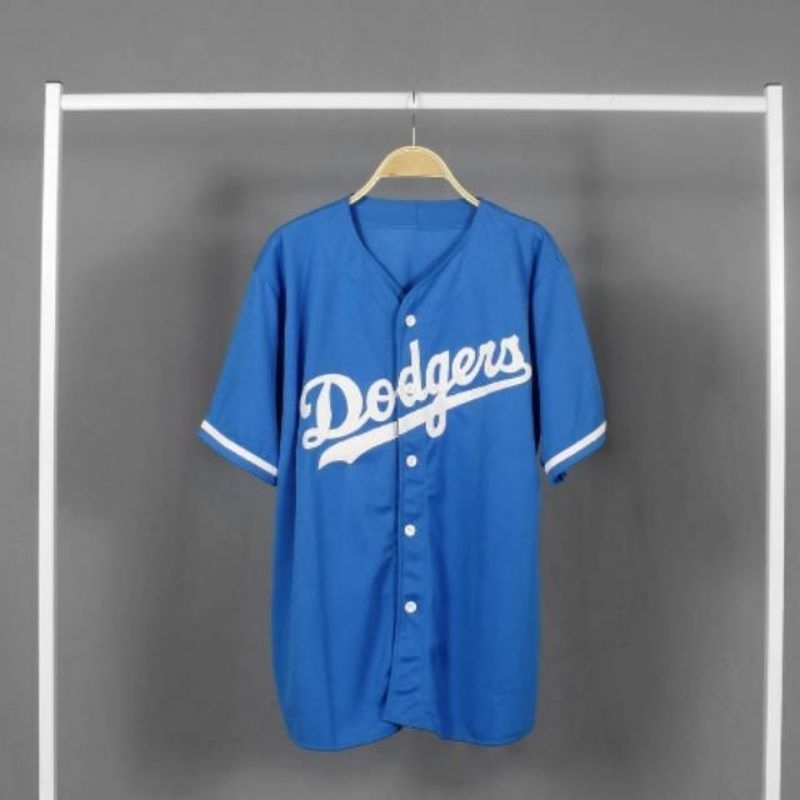 Kaos Baseball/ Jersey Baseball biru Turkis | Baseball Jersey Pria dan wanita