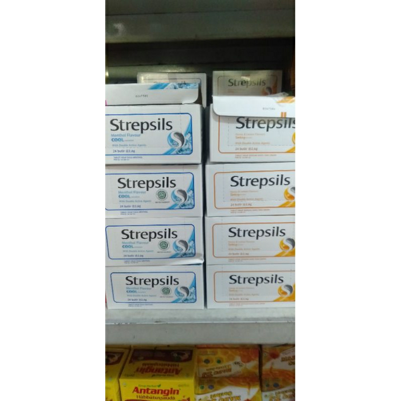 

strepsils box isi 24