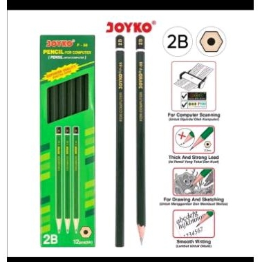 

pencil joyko 1pack 2B p-88