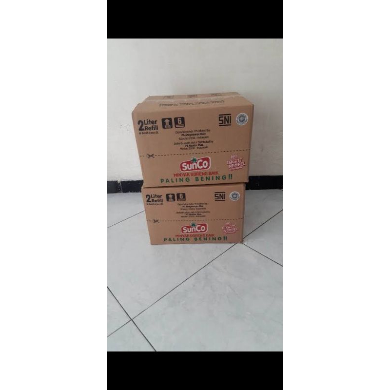 

Kardus isi Minyak SUNCO 2liter
