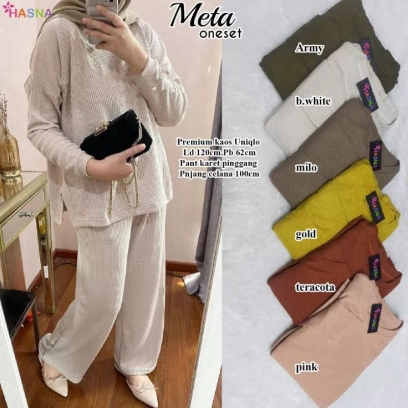 META ONE SET PREMIUM KAOS UNIQLO