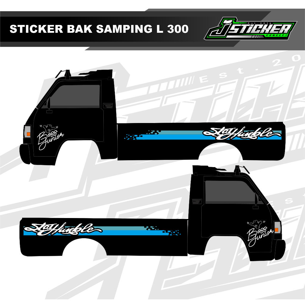 STIKER VARIASI PIK UP L300