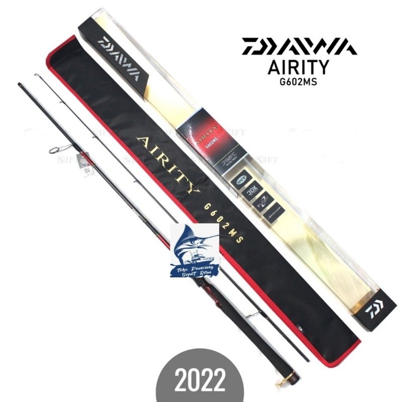 JORAN DAIWA AIRITY G602MS G602MHS 183CM NEW 2022 | FUJI | JORAN SPINNING | JORAN PANCING | JORAN GAL
