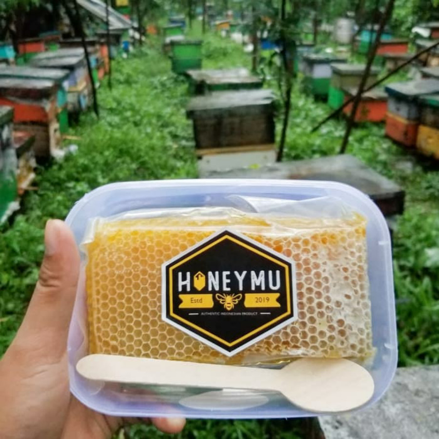 

sarang madu HoneyMu 250gr