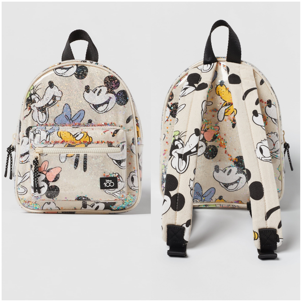 FS Tas Mini Anak Zara Kids Mickey Disney Ransel Mini Anak Perempuan Vynil 040 Premium