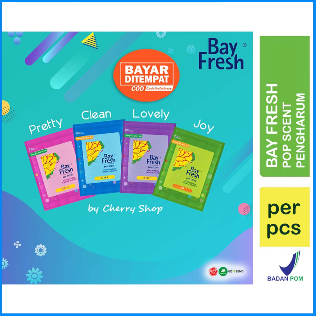 Bayfresh Bay Fresh Pop Scent Pengharum Kamar Mandi 10gr