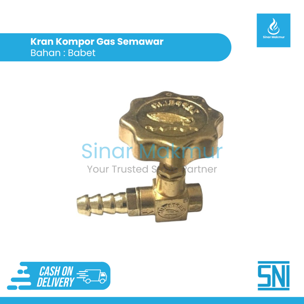 Kran Kompor Gas Semawar + Roda