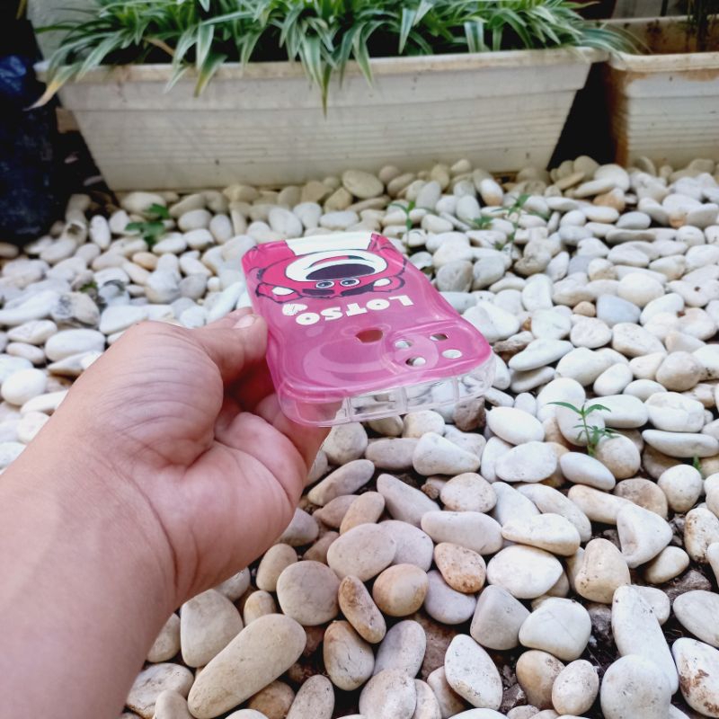 Case Infinix smart 6 X6511B Softcase Airbag Karakter Lotso Infinix X6511