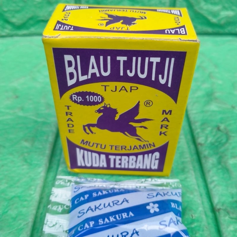 1 Pcs Blaw Cuci biru Blow Blau Blao tjuci kain Putih