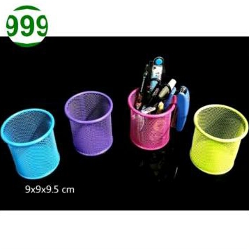 

Pen Holder / Tempat Alat Tulis Jaring Jala / Pen Holder / Tempat Pen / Tempat Keranjang Pensil Besi Jaring Besi Warna