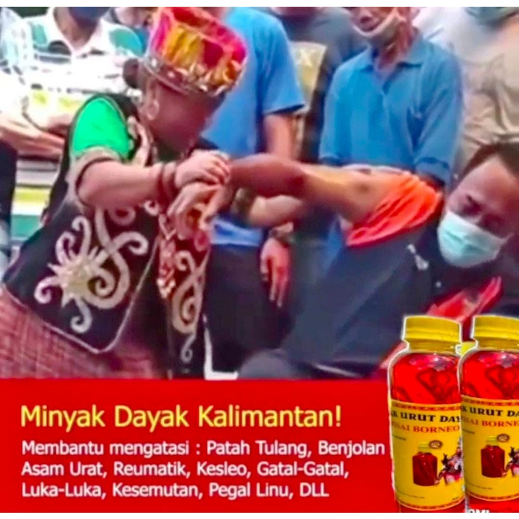 Minyak Dayak Asli Kalimantan - Perisai Borneo 100% Ori
