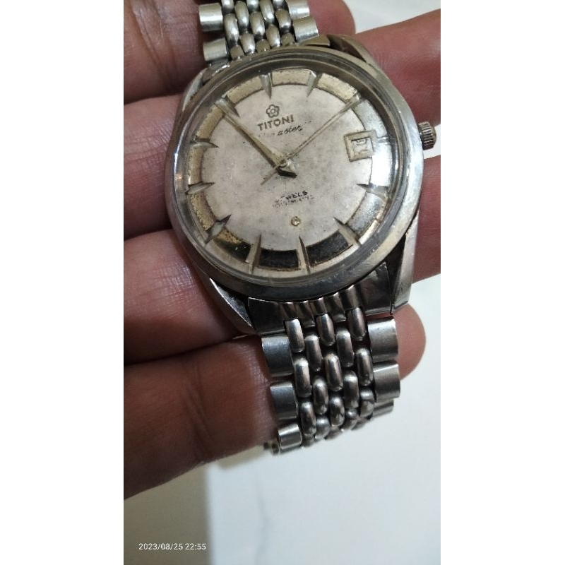 jam tangan second jadul Titoni airmaster