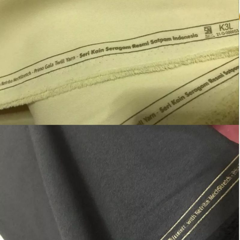 bahan kain satpam terbaru seragam scurity