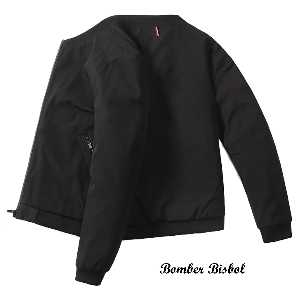 Jaket Motor Pria Polos Anti Air | Jaket Pria Parasut