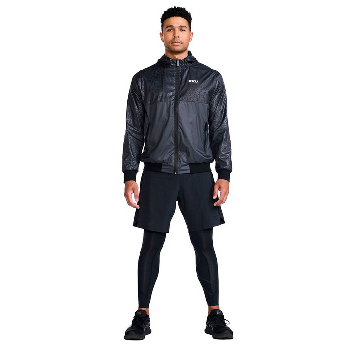 JAKET 2XU M MEN MOTION WINDBREAKER RUNNING JACKET MR6885A ORIGINAL