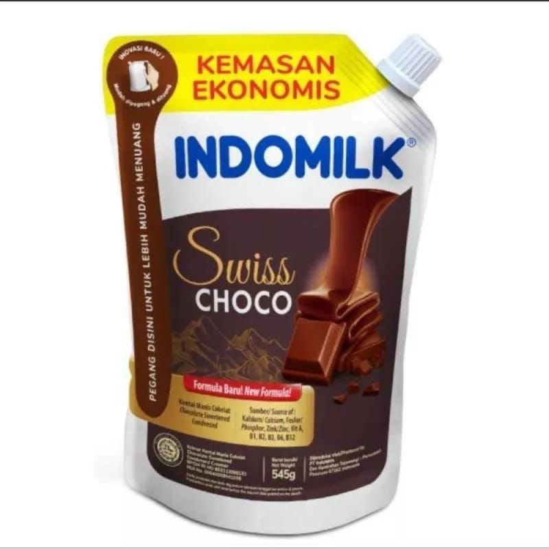 

Susu Kental Manis INDOMILK Coklat Pouc 545g