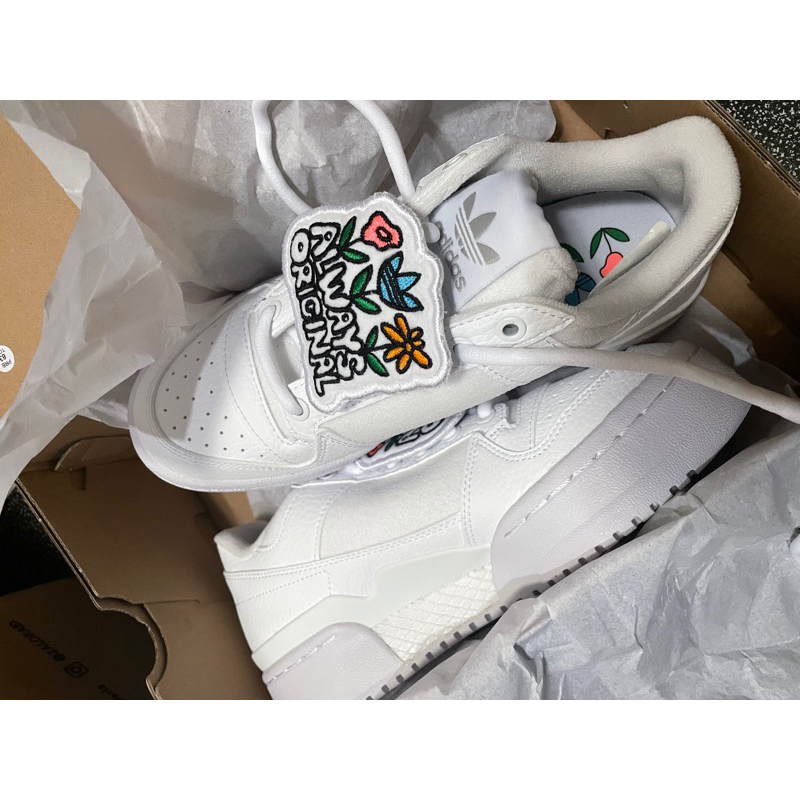 Adidas Forum Bold Shoes White preloved Disney