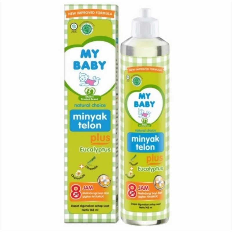 my baby minyak telon plus 90ml minyak telon plus my baby 90ml