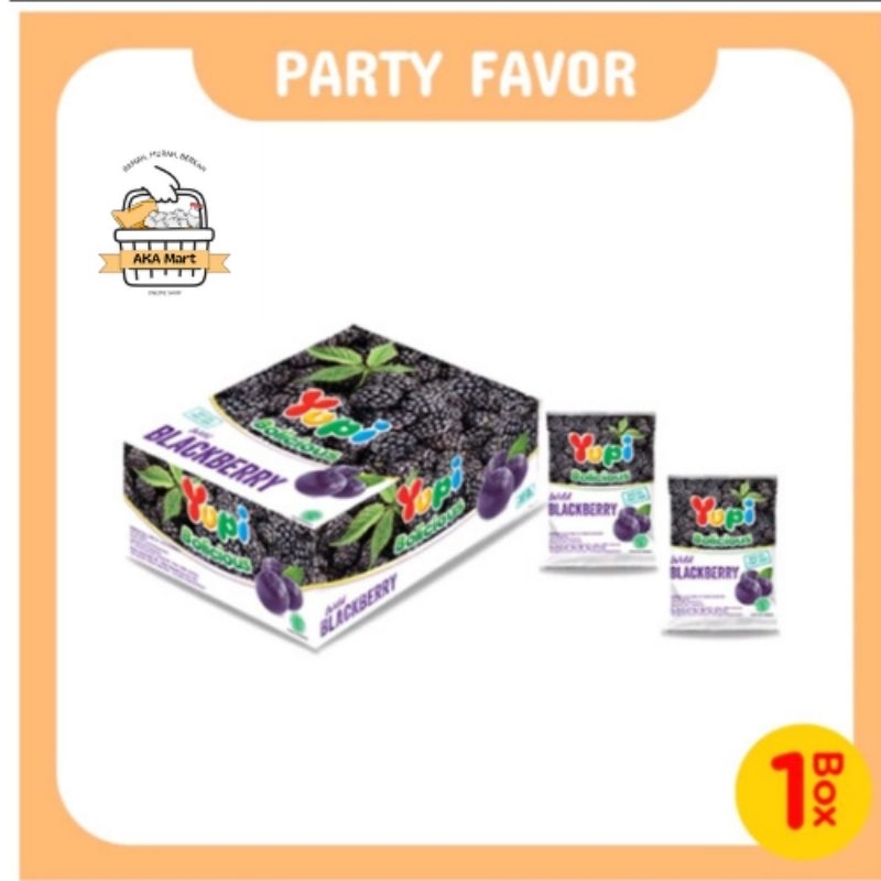 

YUPI BOLICIOUS BLACKBERRY [ 24 PCS ]