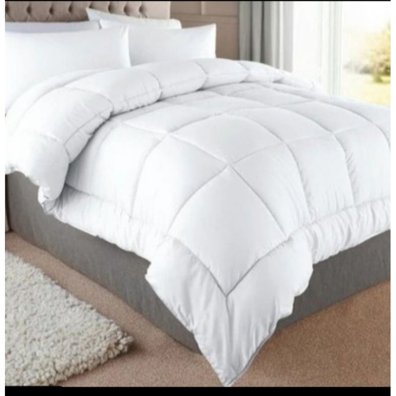 DUVET / QUILT / INNER dalaman selimut DUVET SILOKON MURNI
