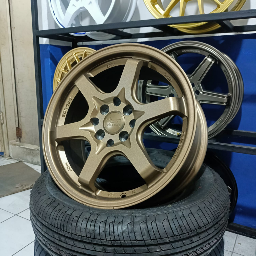 Velg TE37 Ring 16 Mobil Avanza Mobilio Brio Jazz HSR STY R16