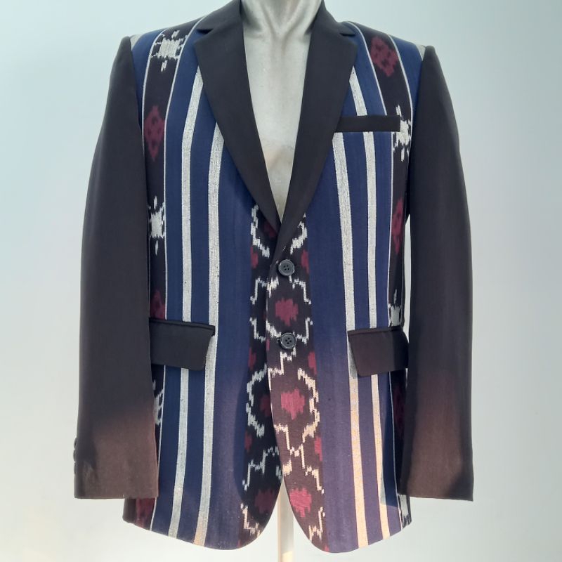 Jas ulos tenun / Jas tenun ulos Sumatera / Jas formal ulos tenun / Jas Ulos Sumatera