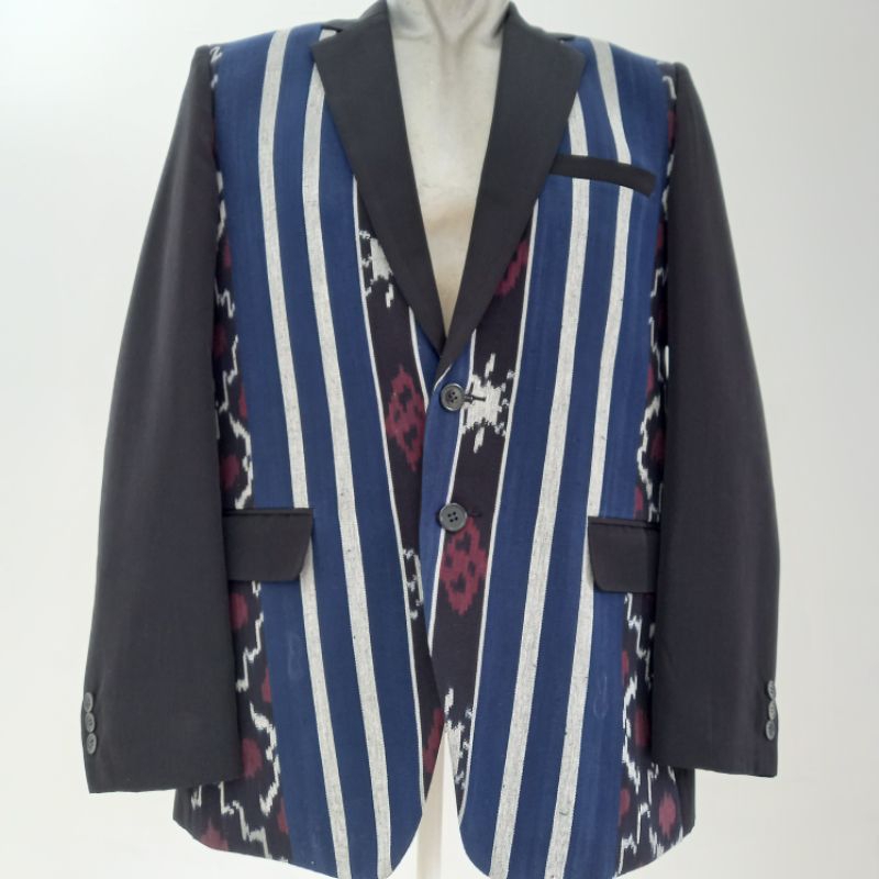 Jas ulos tenun Sumatera / Jas tenun ulos / Jas batik ulos tenun / Jas formal ulos sumatera