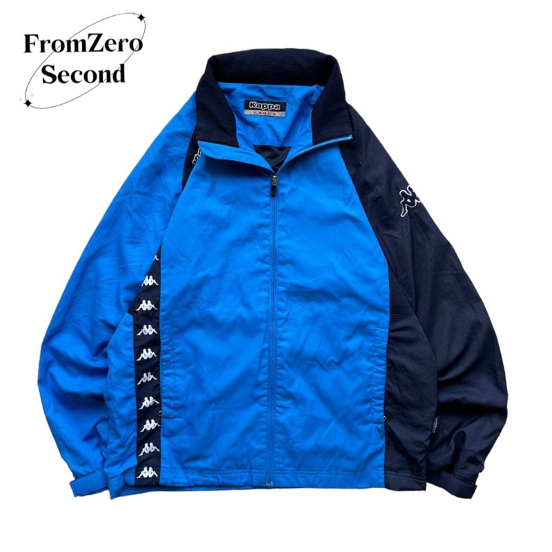 Windbreaker Kappa Taped Vintage Colorblock Unisex