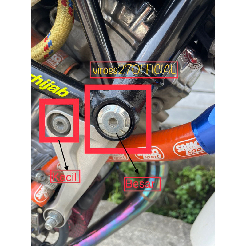 Baut Sambungan Rangka New CB150 & CBR LED