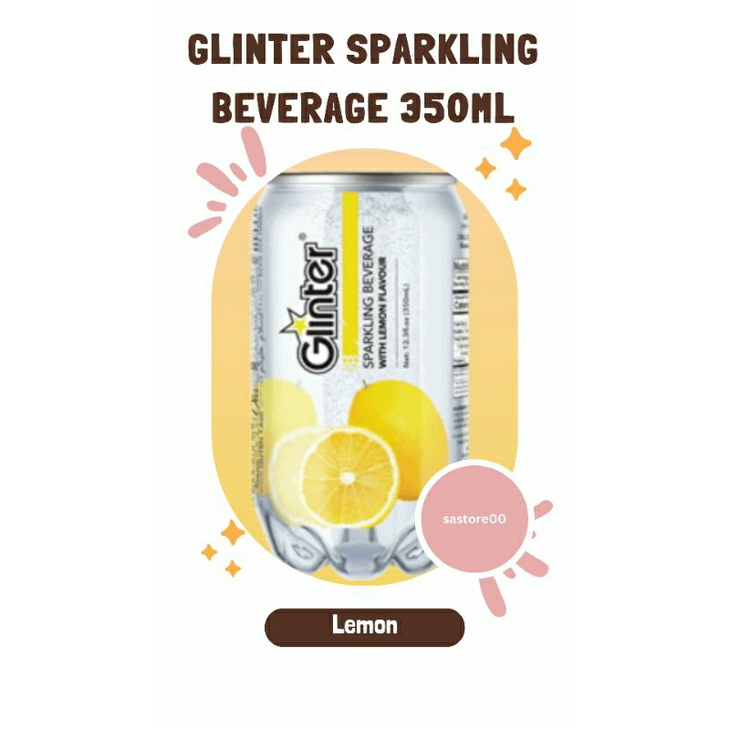 

Glinter Sparkling Beverage Lemon 350ml