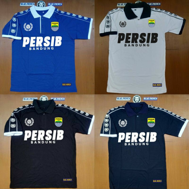 KAOS PERSIB BANDUNG KAOS POLO CASUAL PERSIB
