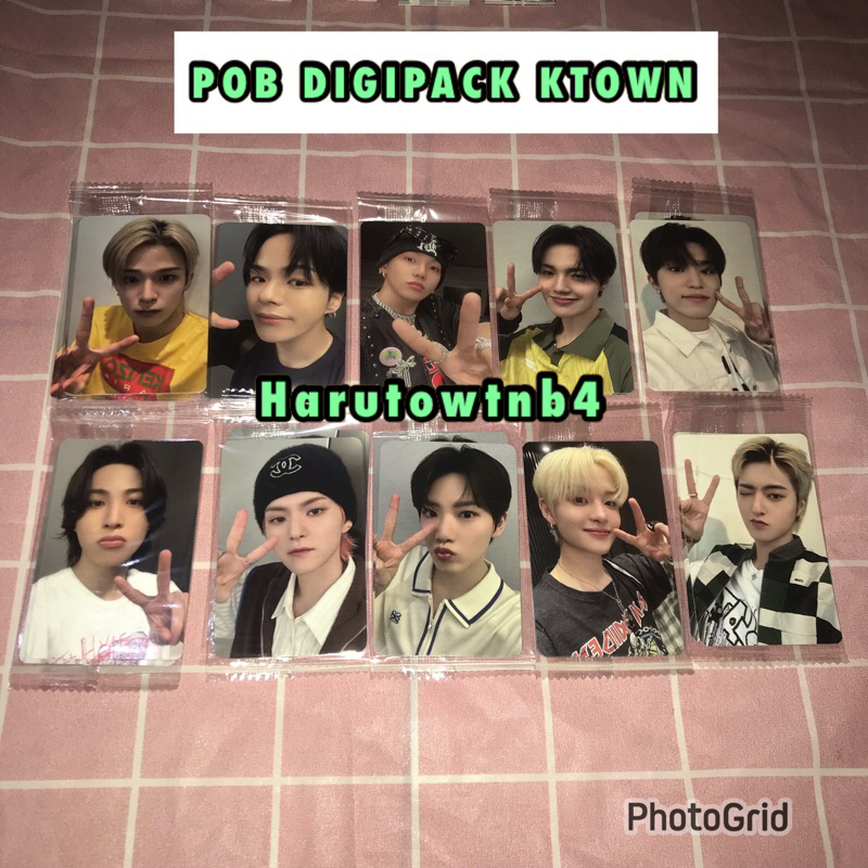 POB DIGIPACK TREASURE PHOTOCARD FULL ALBUM REBOOT