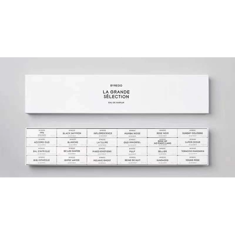 BYREDO SET LA GRANDE SELECTION  2 ML X 24