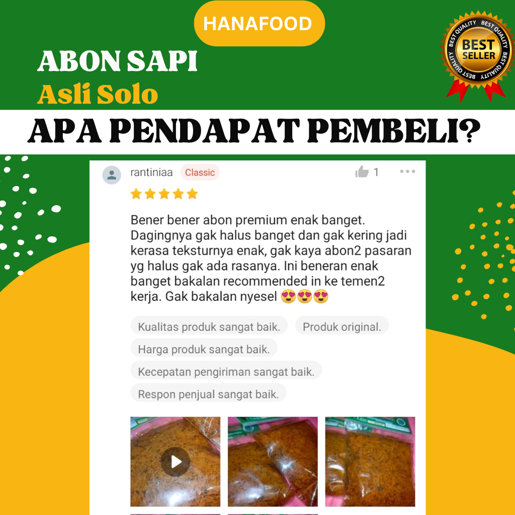

Ay00! ABON SAPI 250gr 100g ABON SAPI DARI DAGING SAPI PILIHAN HALAL A01