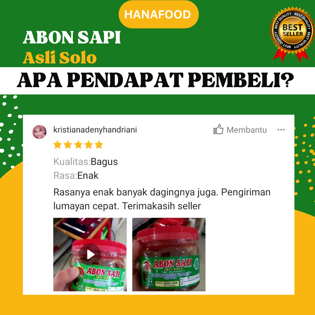 

Ay00! ABON SAPI 100% HALAL ABON SAPI DARI DAGING SAPI PILIHAN A010
