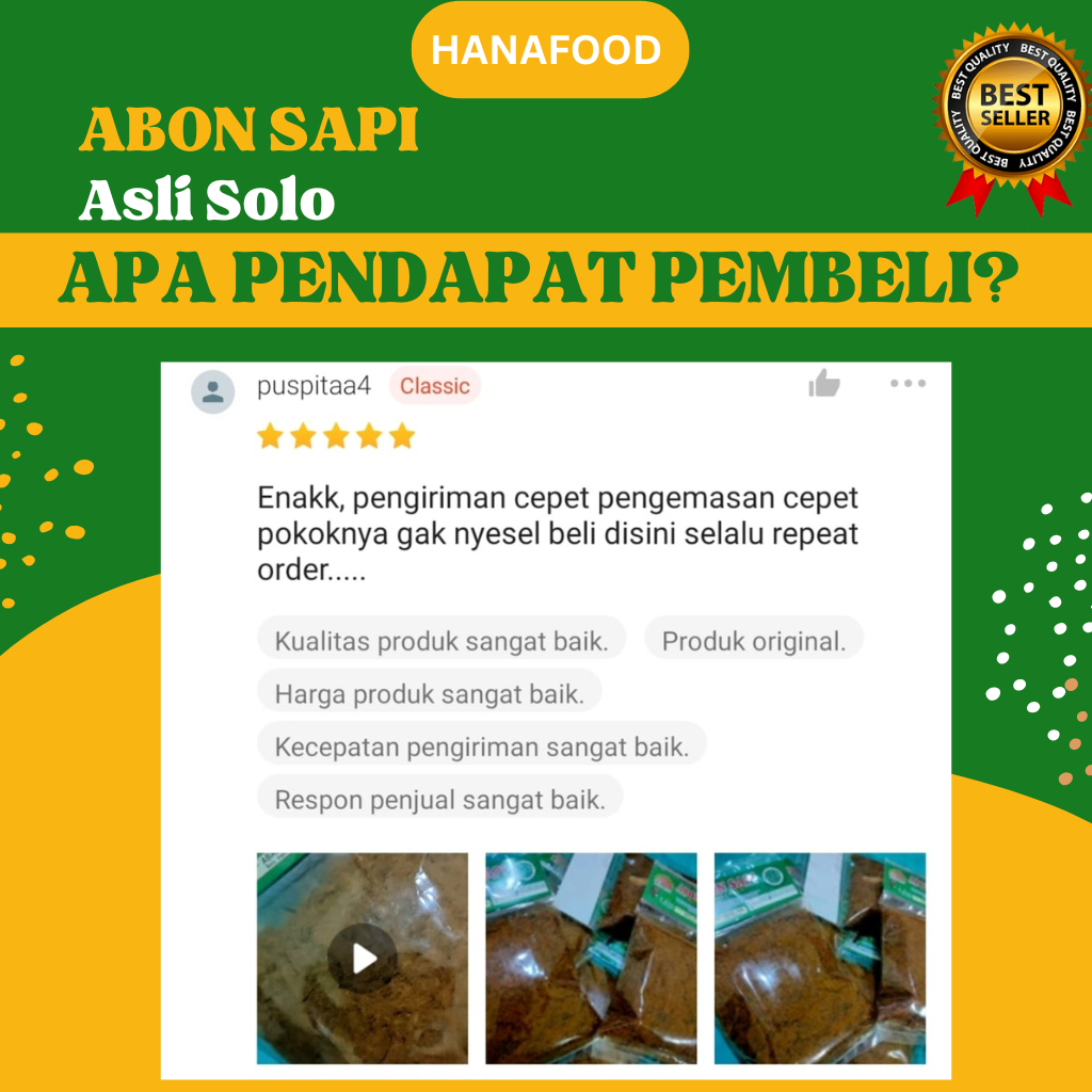 

Ay00! ABON SAPI 1 KG 100% HALAL MUI ABON SAPI DAGING SAPI A09