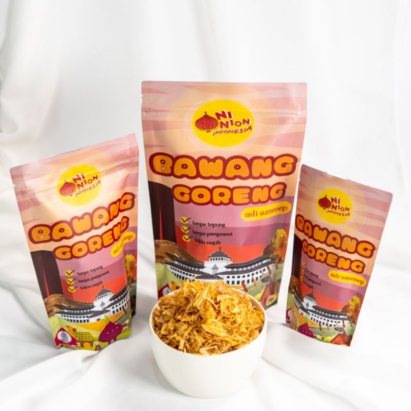 

Bundle Package - Bawang Goreng Oni-onion - Kualitas Premium - Bawang Goreng Sumenep - Tanpa Tepung