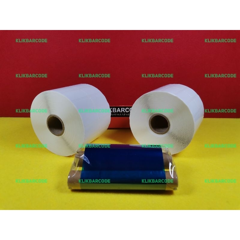 

PROMO PAKET LABEL BARCODE + RIBBON UNTUK PRINTER SATO CG 408 TT