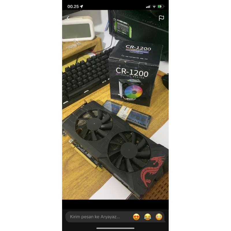 vga rx570 no display dan seperangkatnya
